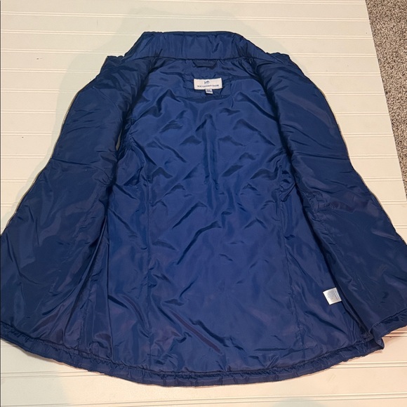 Southern Tide Women’s Blue Quilted Vest - Picture 7 of 8